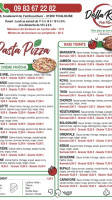 Della Rosa Pizza Pont Jumeaux menu