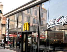 Mcdonald's outside