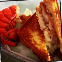 Grilled Cheese Crab Cake Co. food