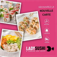 Lady Sushi Sete food