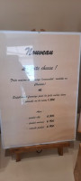 French Poulette menu