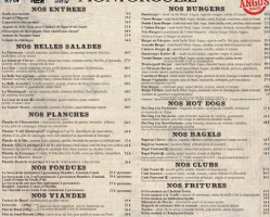 Café Montorgueil menu