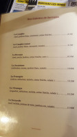 Le River Boat menu