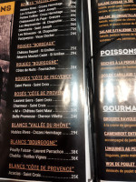 Glacier De La Citadelle menu