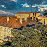 La Table Du Monastère De Saint-mont food