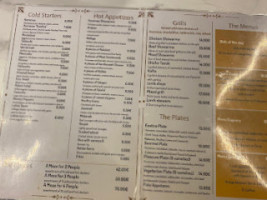 Exotica menu