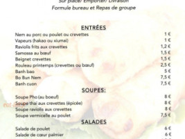 Chez Nam menu