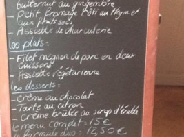 Le Dodus en Ville menu