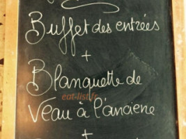 Restaurant Musical Le Pont Van Gogh chez Tina menu