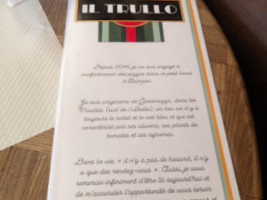 Pizzeria Il Trullo menu