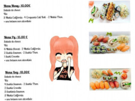 Sushi Mey menu