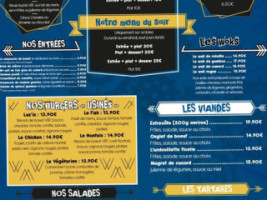 Brasserie Lus'in menu