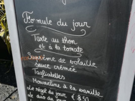 La Table du Jorca menu