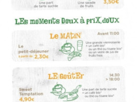 EXKi Saint Lazare menu