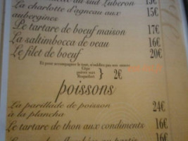 Le Carnot Set menu