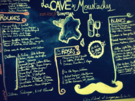 Le Comptoir a Moustaches menu