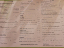 Nid De Crepes menu