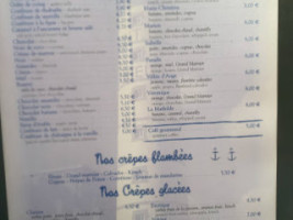 La Crepiere menu