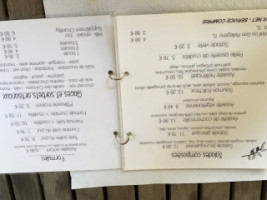 Cafe Elia menu