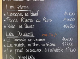 L'Oustau de la Mar menu