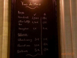 Brasserie Le Victor menu