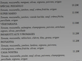 Pizza Di Roma menu