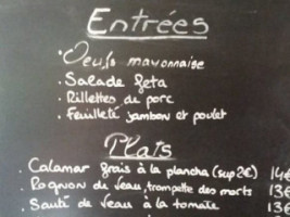 L'Express Cafe menu