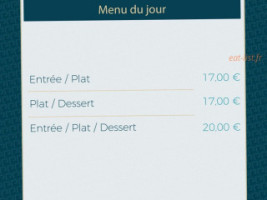 Le Prose menu