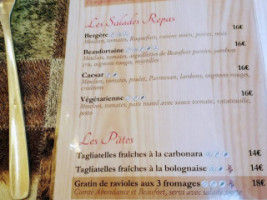 L'Ecoelle menu