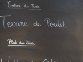 La Voile menu