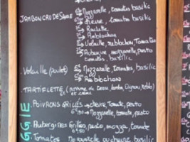 La Traboule menu