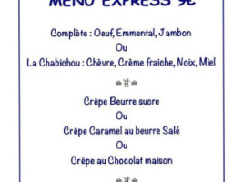 Little Breizh menu