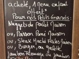 Le Quartier Des Gourmets menu