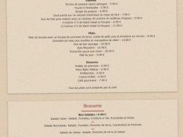 Grand Hotel du Louvre - Restaurant menu