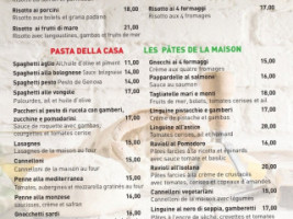 La Grenette menu