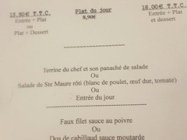 Le Petit Marmiton menu