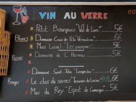 Le Poisson Rouge menu