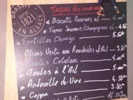 Ben Aqui menu