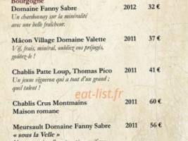 Le Cafe de la Place menu