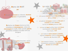 Le Carre' Gourmand menu