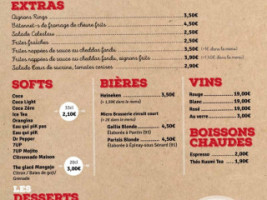 La Fabrike menu