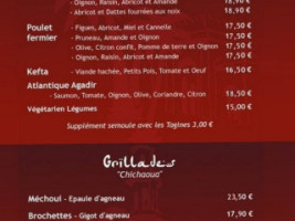 La Medina menu