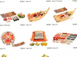 Milly Sushi menu