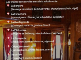 La Croix de Savoie menu