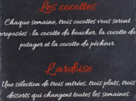 Aux Petits Oignons menu