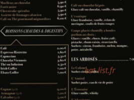 Brasserie De Lutterbach menu