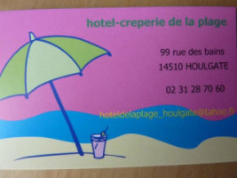 Creperie De La Plage food