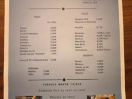 Nonos menu