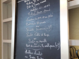 L'alouette menu