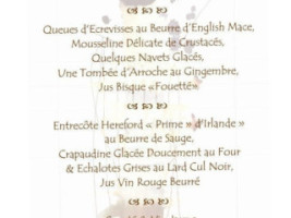 Jean-paul Jeunet menu